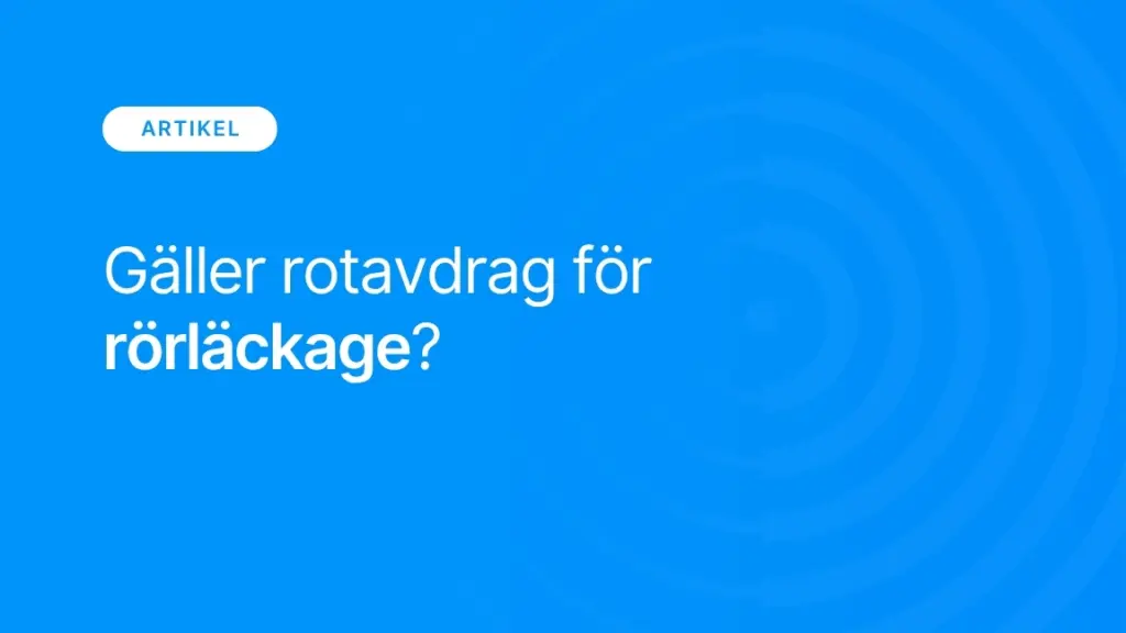 Galler rotavdrag for rorlackage