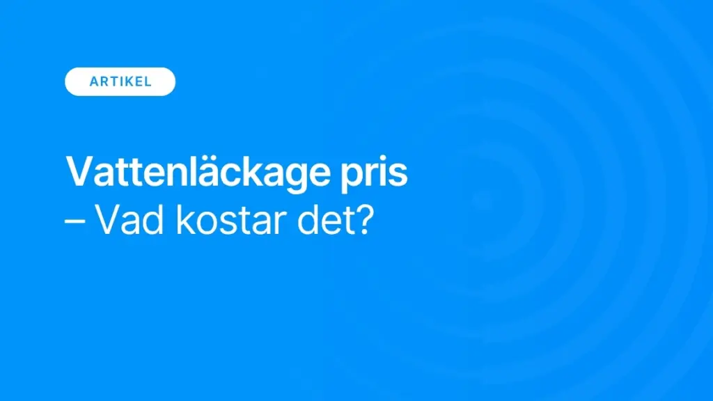 Vattenlackage pris vad kostar det